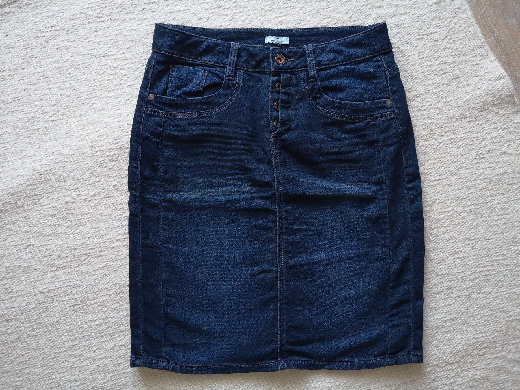 Tom Tailor Gonne: TOM TAILOR Jeansrock overknee Gr. 36 – Nuovo (secondo la descrizione) da Münsingen venduto da Nik_und_Kat