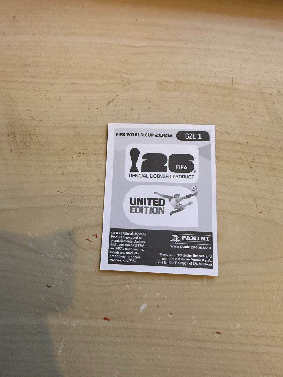 Panini Carte collezionabili: Panini WM 2026 Sticker CZE 1 – Usato da Rüschlikon venduto da andi_841 1