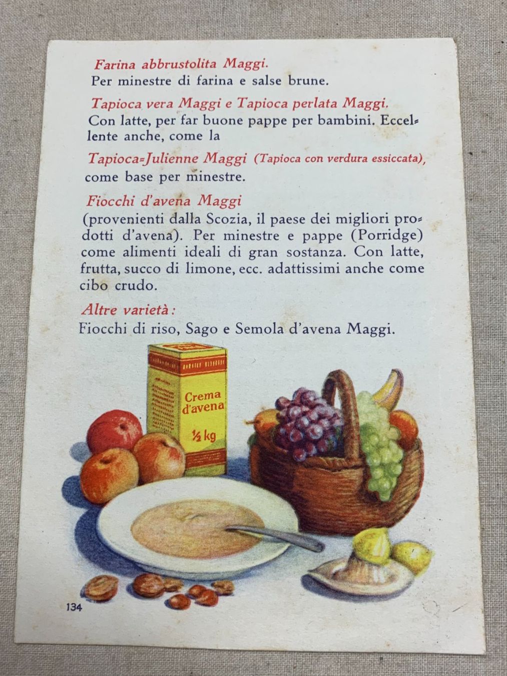 Cartoline postali: Maggi – Usato da Sorengo venduto da 74in 2