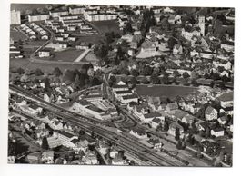 WATTWIL Flugaufnahme - Zentrum mit Bahnhof