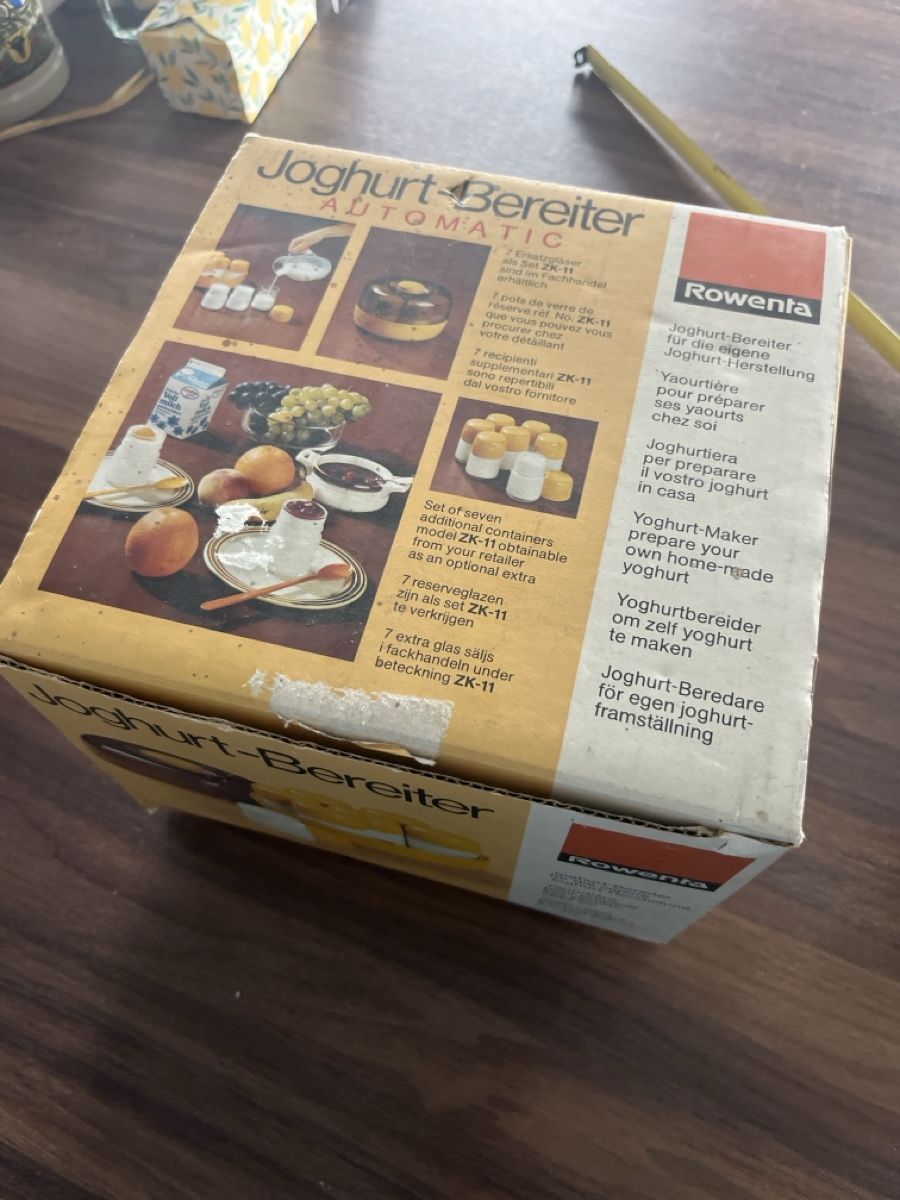 Rowenta Appareils de cuisine: Joghurt-Bereiter Automatic Neue Rowenta – Neuf (Voir description) à Stein AG par bri_2s62 2