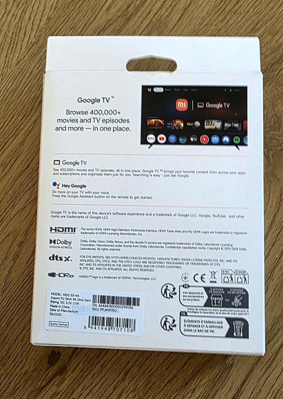 Xiaomi Multimediaplayer & Streamer: Xiaomi Tv Stick 4K – Neu und originalverpackt aus Leysin von neu_fp2c 1