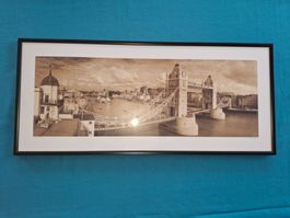 Lot de 4 Cadres "Vues de Londres" – Décoration Urbaine (62,5