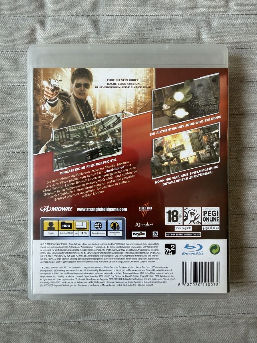 Sony Giochi: Stranglehold für PS3 – Usato da Thunstetten venduto da Virus_33 2