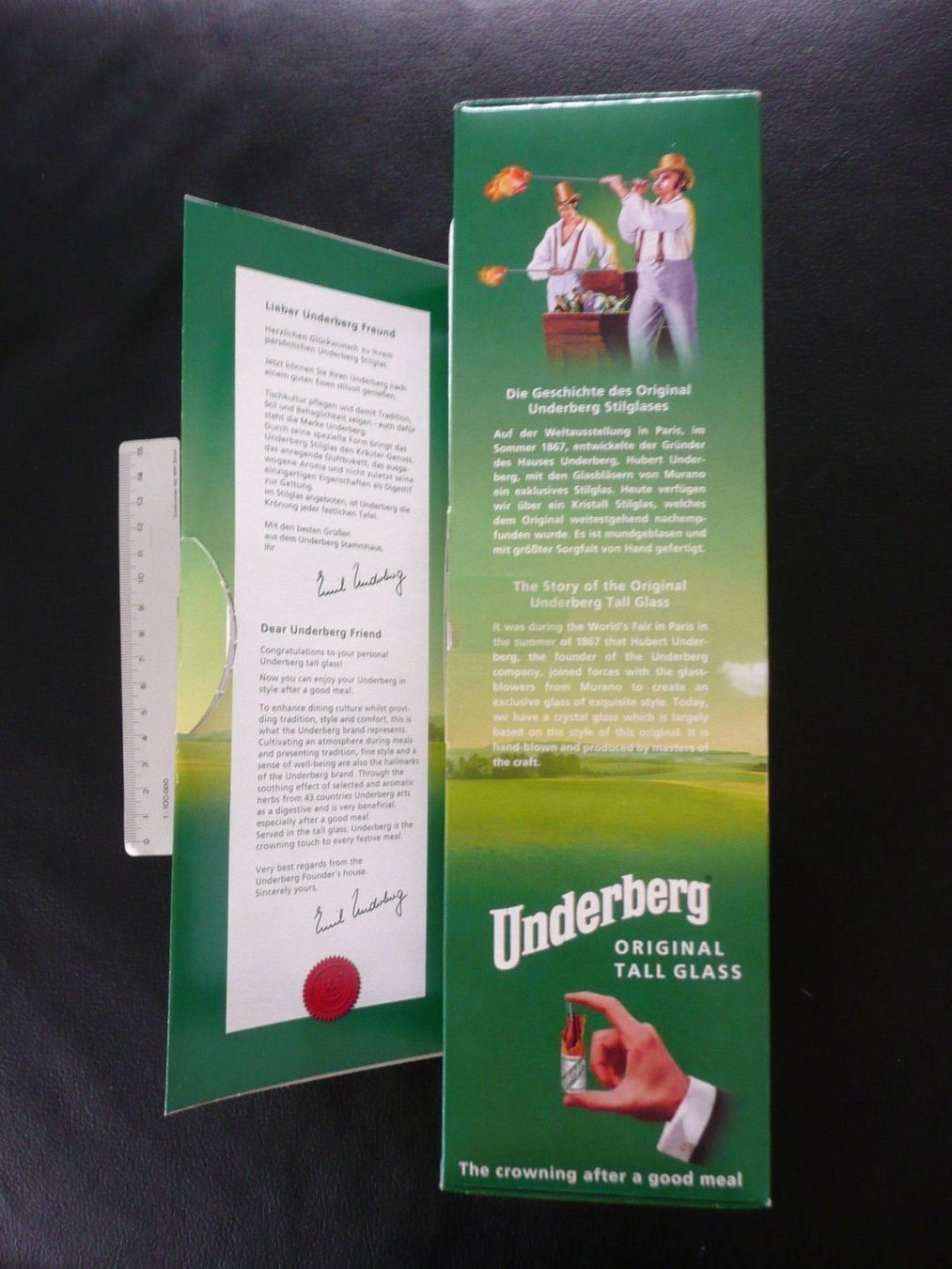 Gläser: UNDERBERG Stilglas. Originalverpackt! – Neu und originalverpackt aus Zürich von zuerich00 5