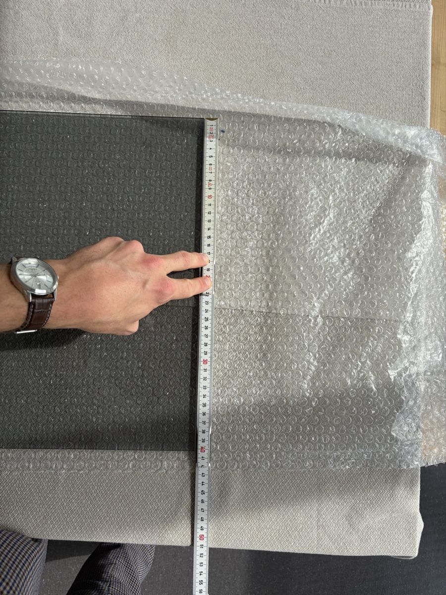 Ikea Piatti di portata: Glasplatte MALM transparent grau,  40x48 cm – Usato da Dagmersellen venduto da sim_zqh8 5
