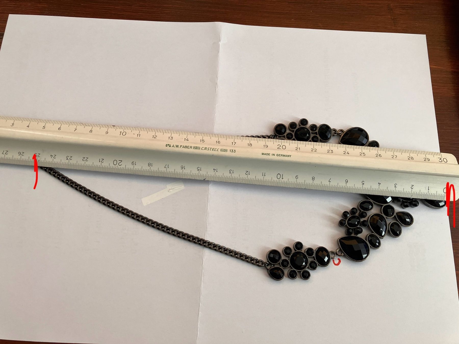 Ketten: Gothic - Statement-Kette in Schwarz – ein echter Hingucker! – Neu (gemäss Beschreibung) aus Würenlos von Jea65 2