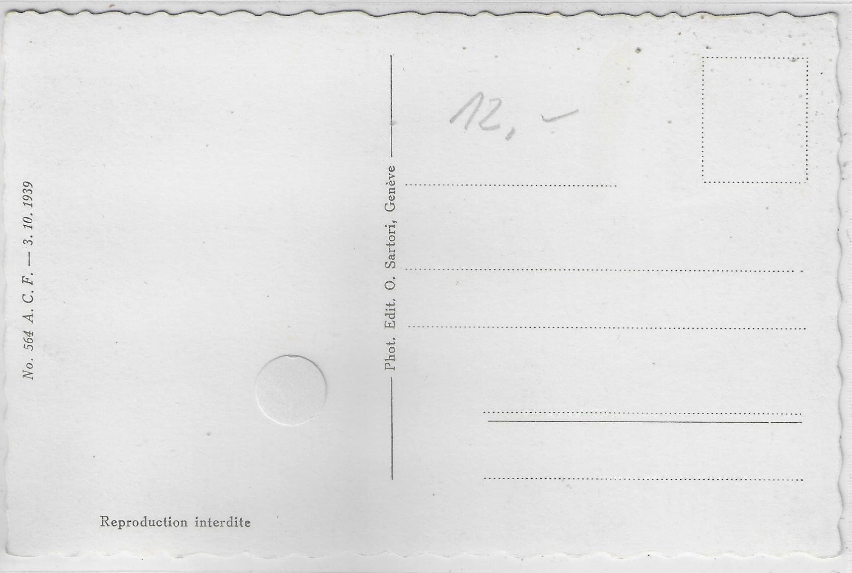 Cartoline postali: Souvenir de Nyon – Usato da Ettingen venduto da Kartenplanet 1