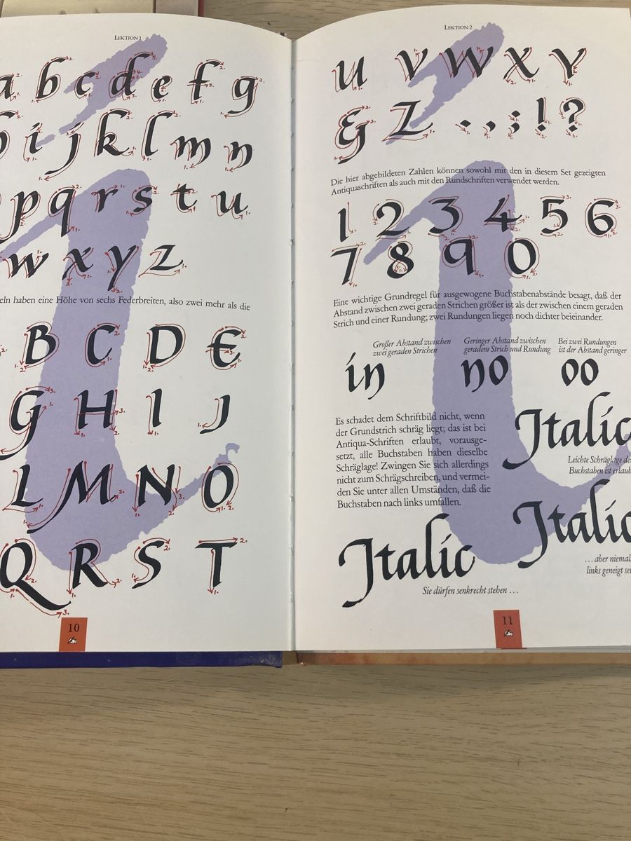 Libri: Kalligraphie Buch 2 stk. Neu – Nuovo (secondo la descrizione) da Aarwangen venduto da to-hirschi 4