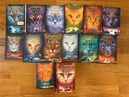 Warrior Cats, 14 Bände von Serie 1-6