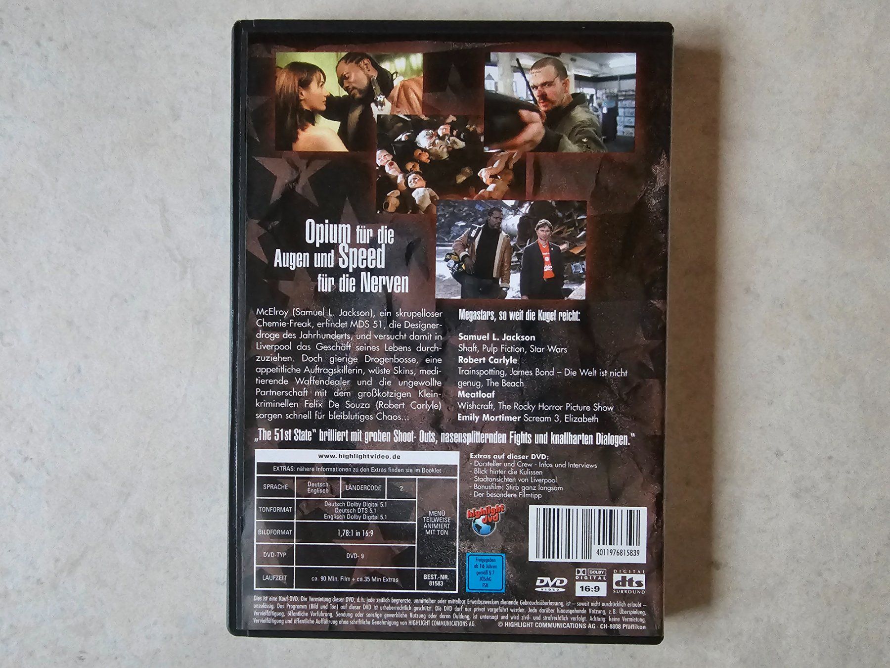 Tutti i DVDs: The 51 st State – Usato da Schneisingen venduto da backstore24 1