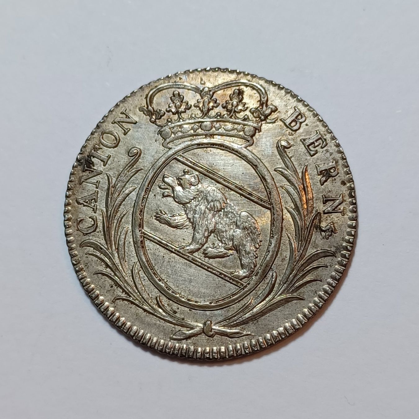 Tutti le monete: 5 Batzen 1810 Bern vz – Usato da Pfäffikon ZH venduto da Schweizer_Muenzen 1