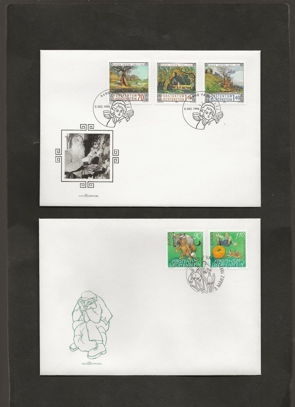 Tous les timbres: 25 FDC Liechtenstein bis 2001 – D'occasion à Au ZH par xelagreb01 3
