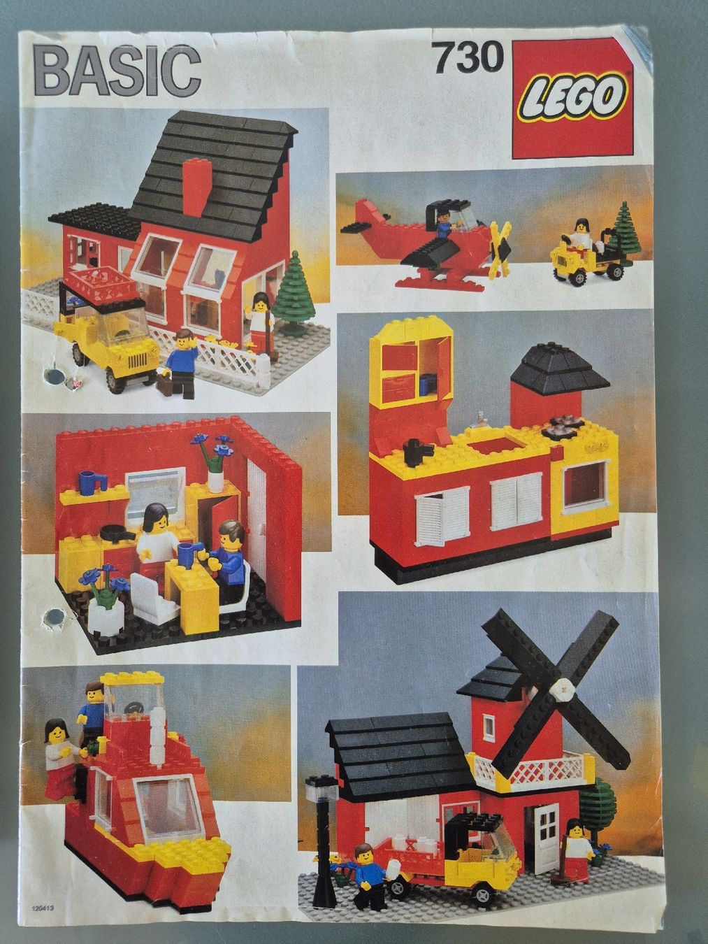 Lego Kit di costruzioni: LEGO BASIC 730 vintage complet – Usato da La Sarraz venduto da Pelletf