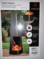 Wunderschönes Aussencheminée ohne Grillfunktion