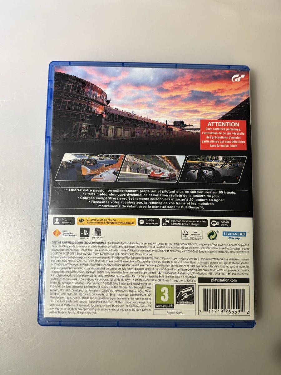Sony Giochi: Gran Turismo 7 PS5 - Videospiel – Nuovo (secondo la descrizione) da St. Gallen venduto da PEKATEGI27 1