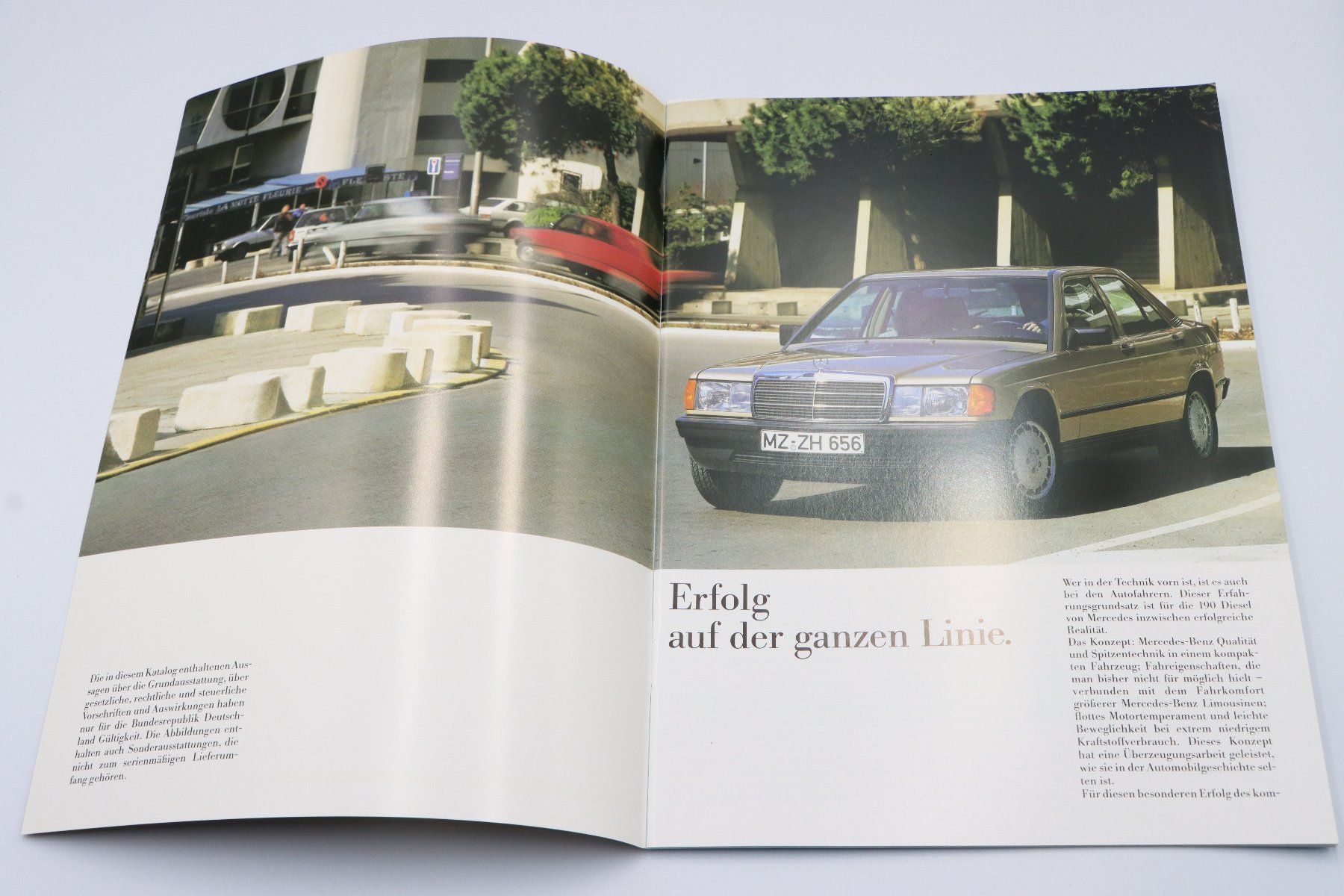 Mercedes-Benz Dokumente: Mercedes 190D / 190D 2.5 1987 Prospekt – Gebraucht aus Bühl b.Aarberg von Collectorpassions 2