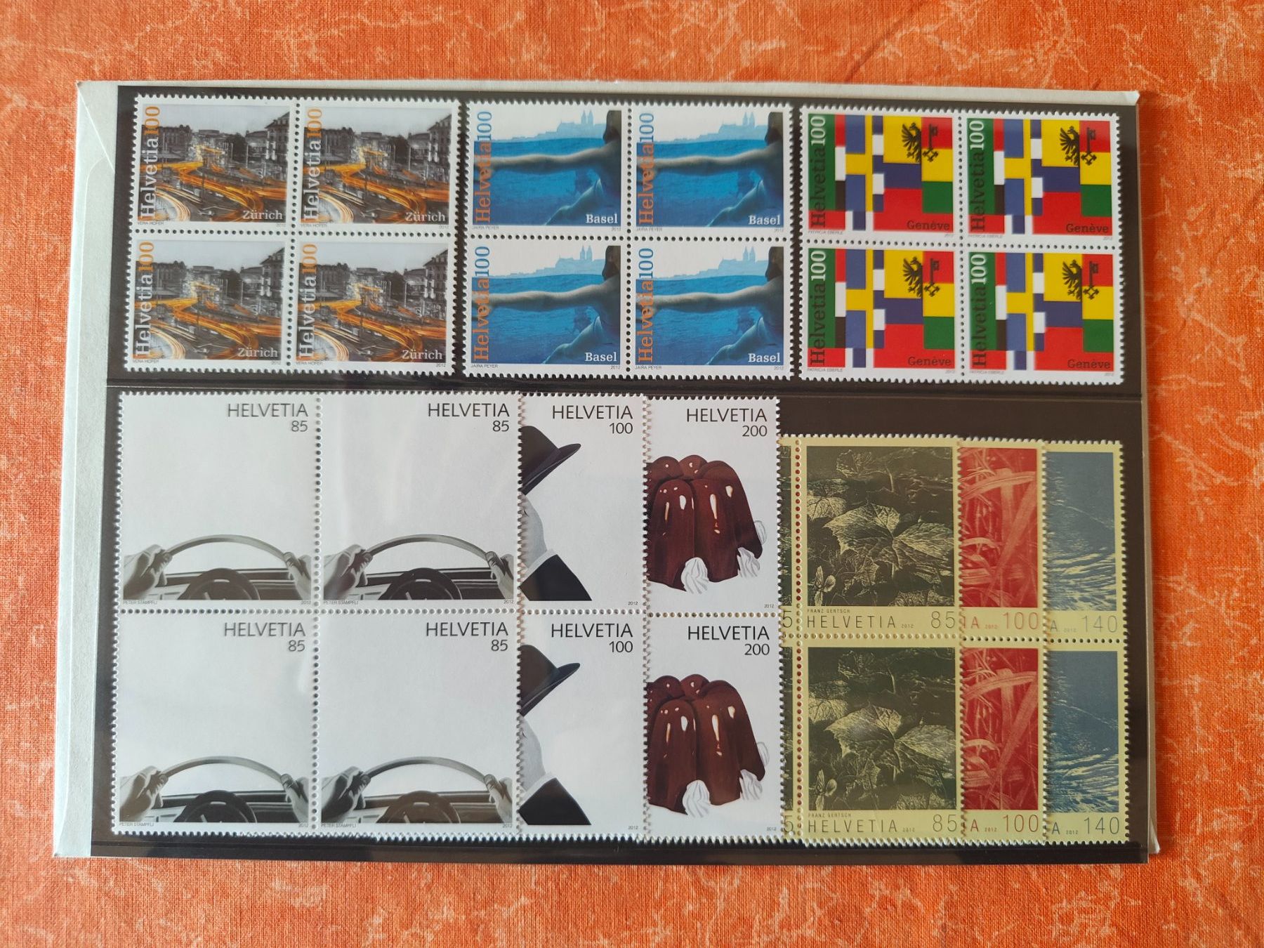 Tutti i francobolli: Timbres 2012 blocs de 4 non oblitérés – Nuovo e nell'imballaggio originale da Gryon venduto da Jessicaj87 2