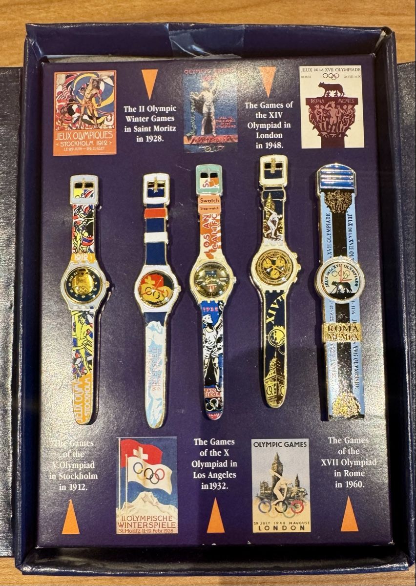 Placchette & Badge: Swatch Olympic Pins Set 1996 Limited 0888/3600 – Usato da Stadel venduto da bewinshop 4
