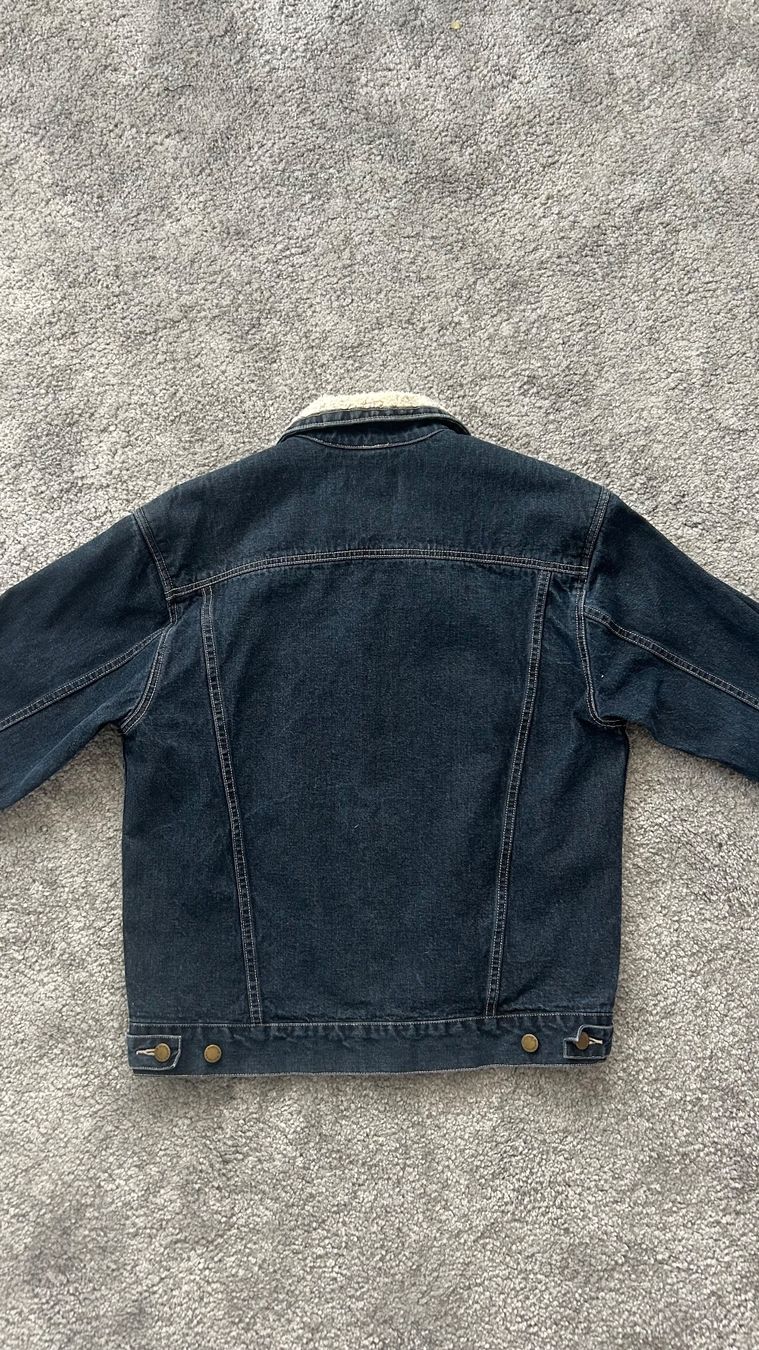 Burberry Giacche: Thomas Burberry Jeansjacke mit Teddyfutter, Grösse M – Usato da Steinach venduto da 2famous 1