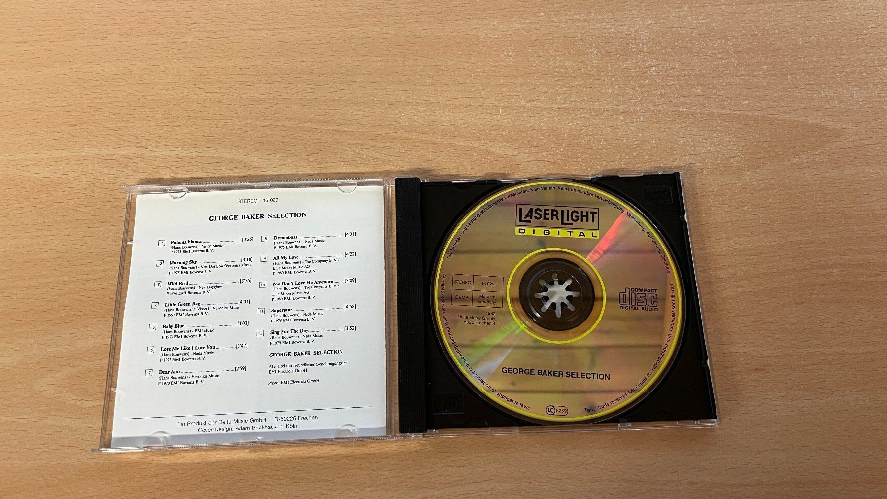 CDs: George Baker - ok – Gebraucht aus Glattfelden von cybermaxx 2
