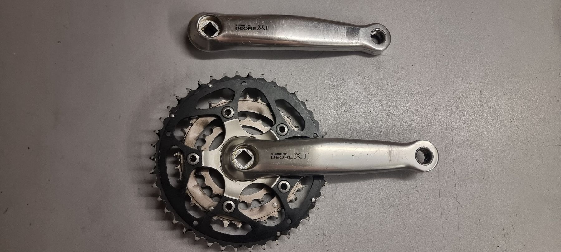 Shimano Pièces détachées: Shimano XT M739 Kurbel  – D'occasion à Seon par Stibinio