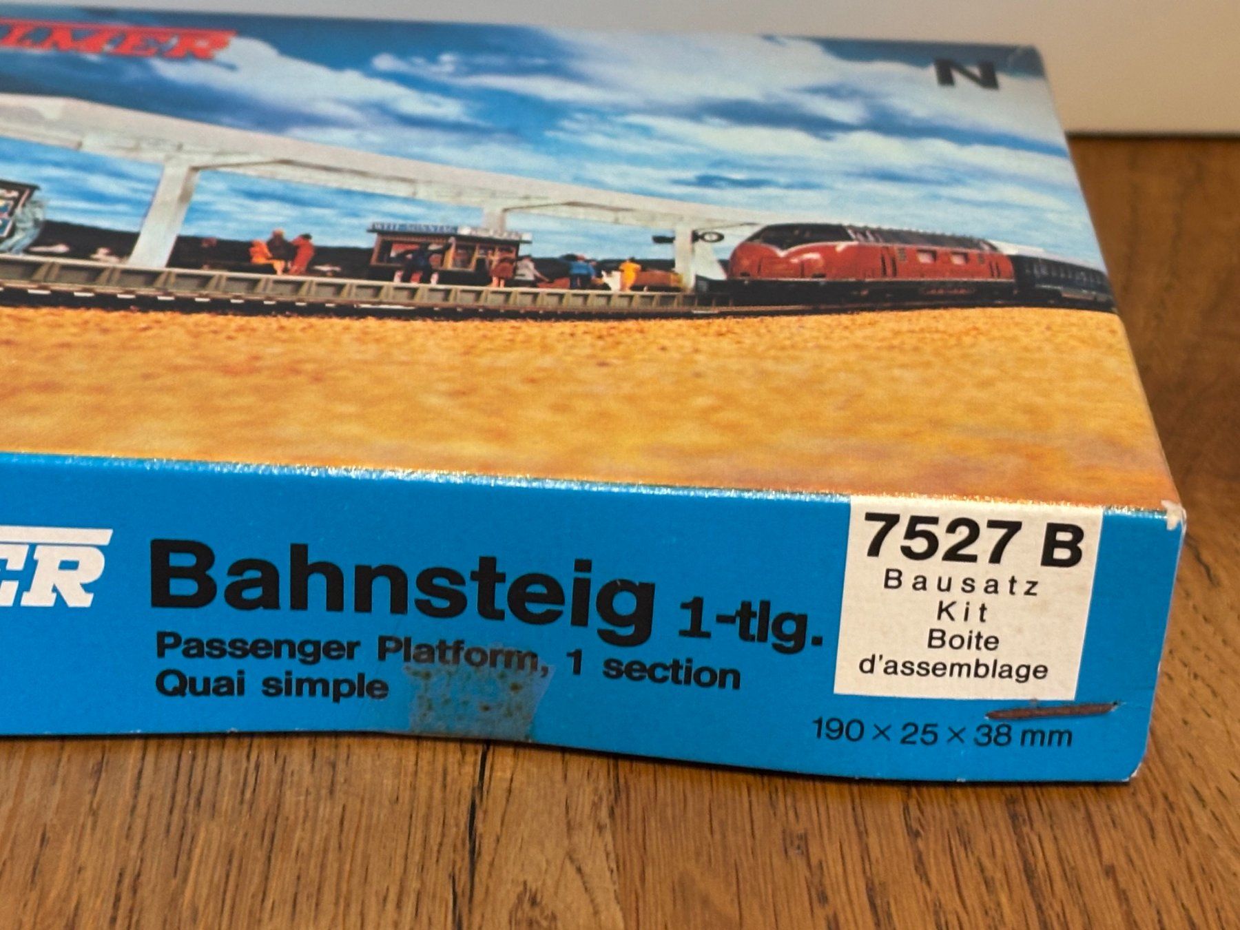 Modellini di ferrovie: G0744: Bausatz Bahnsteig (Spur N) – Nuovo (secondo la descrizione) da Birsfelden venduto da Birs_25 1