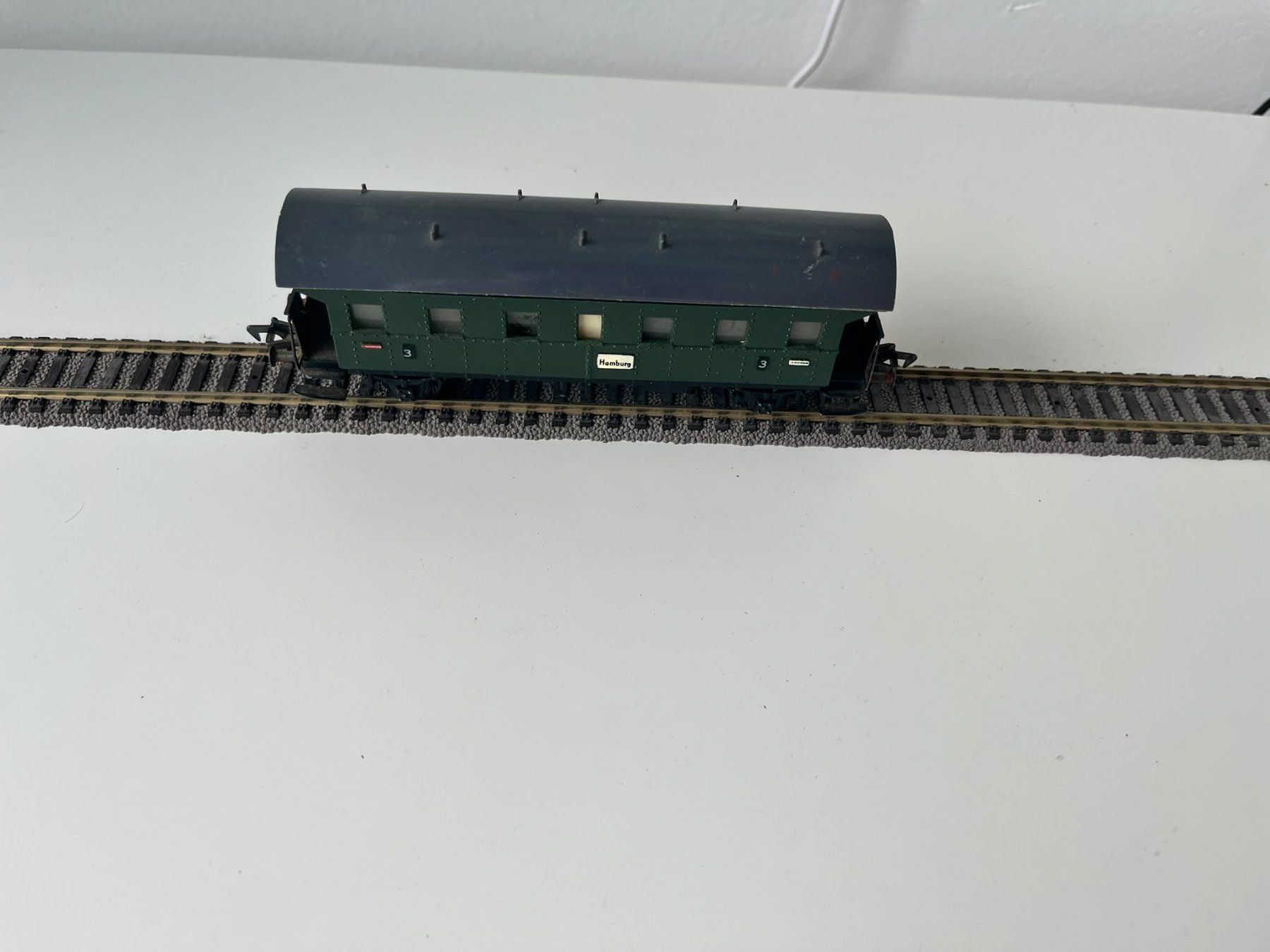 Fleischmann Modelleisenbahnen: 3x Fleischmann Personen Waggon – Gebraucht aus Baden von Muschti 1