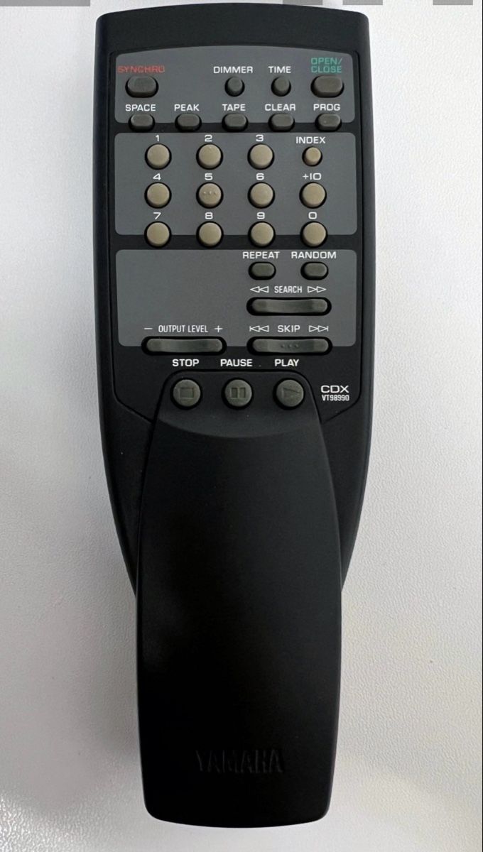 Yamaha Lettore multimediale & Streamer: YAMAHA Natural Sound Compact Disk Player CDX-890 Pro-Bit – Usato da Trimbach venduto da SABO-61 6