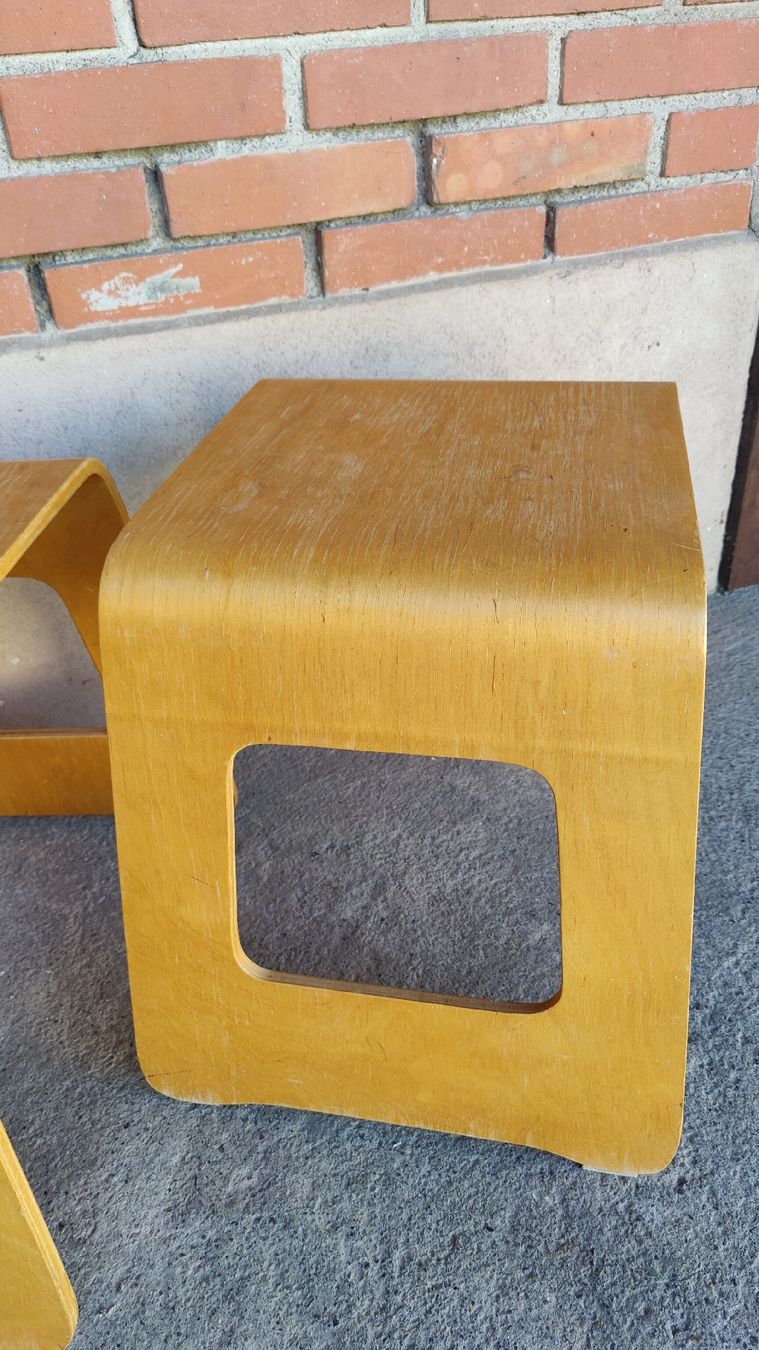 Ikea Sgabelli: 3x IKEA 1990s Design Lisa Norinder Stool, Benjamin Hocker – Usato da Neuenhof venduto da SchnaeppliAllerlei 2