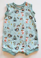 Sommer Strampler mit Waldtieren Gr.86/92 - 2 Jahre - NEU