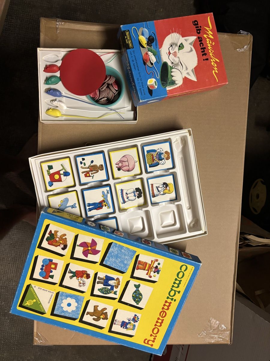 Ravensburger Spiele: Vintage Brettspiele aus den 1960ern – Gebraucht aus Basel von Shawnee0