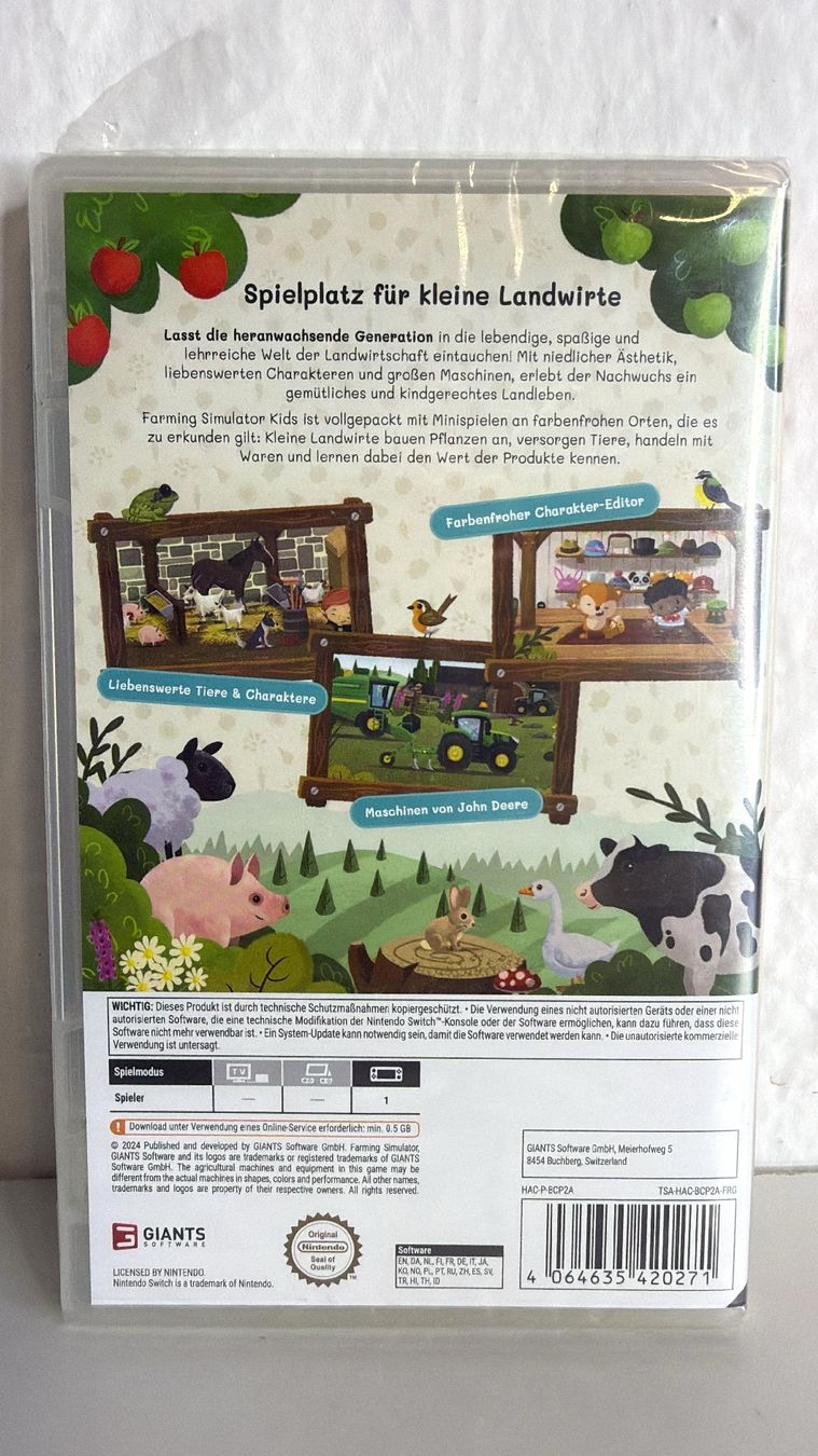 Giochi: Farming Simulator Kids - Nintendo Switch - Neu – Nuovo e nell'imballaggio originale da Ehrendingen venduto da lax21 1