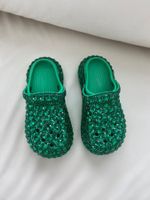 MUST HAVE - stylische Damenschuhe mit Ziersteinen, 40/41