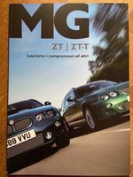 MG ZT & ZT-T Prestige-Prospekt 2003 italienisch MG Rover