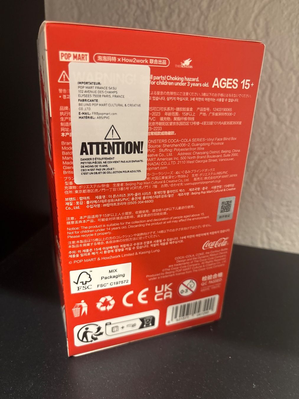 Pop Mart Statuette: Original The Monsters Blind Box Coca-Cola La Bubu – Nuovo e nell'imballaggio originale da Koppigen venduto da tama68 1