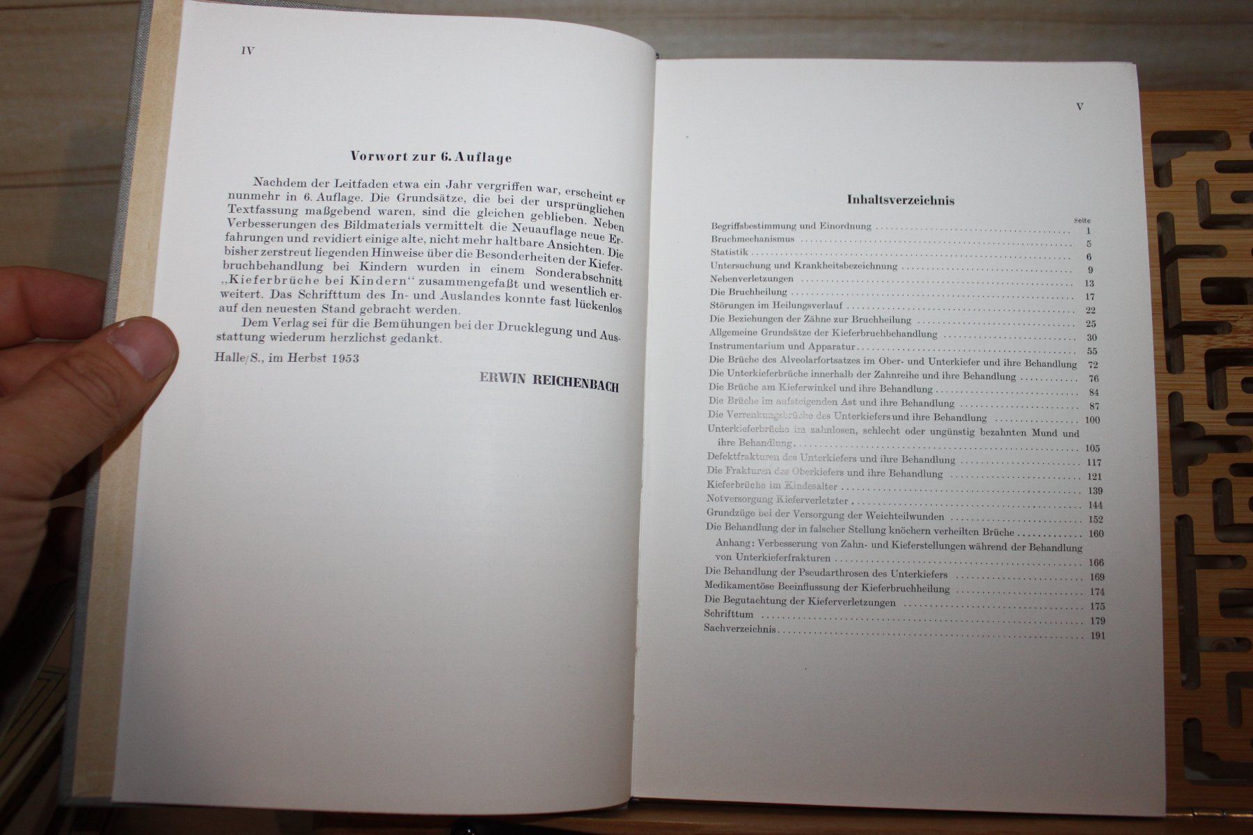 Libri: Leitfaden der Kieferbruchbehandlung-Erwin Reichenbach – Usato da Hilgert venduto da Kerrys-Zubehoershop 2