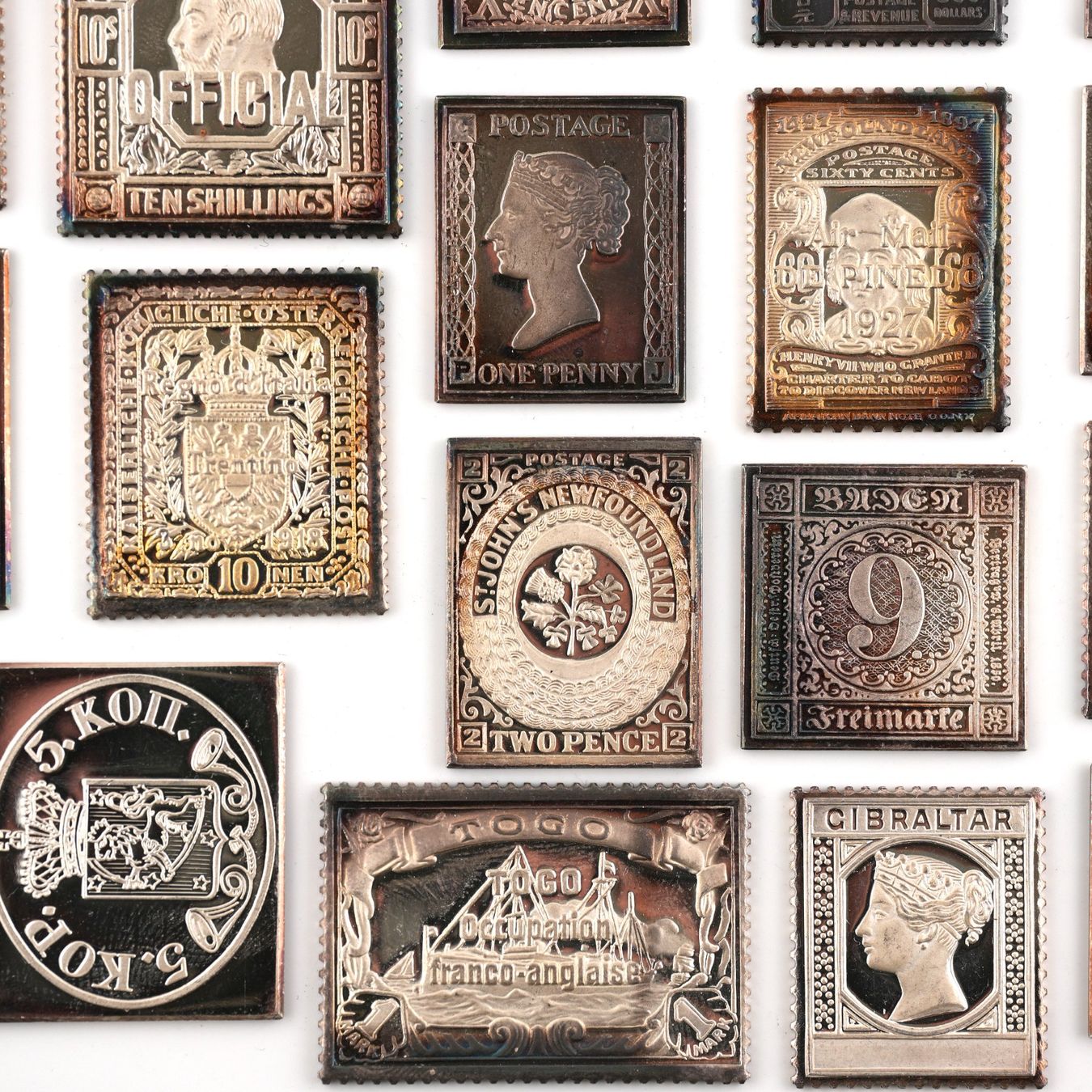 Tutti i francobolli: Silber Briefmarken Lot – Usato da Basel venduto da Vip24 5