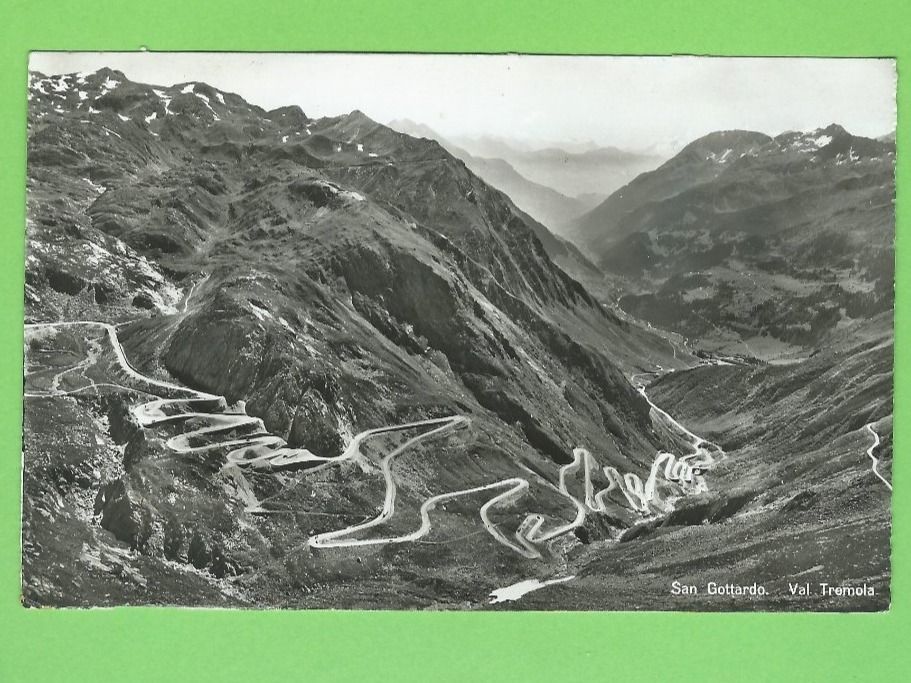Cartoline postali: San Gottardo,  Val Tremola – Usato da Zürich venduto da t24_de