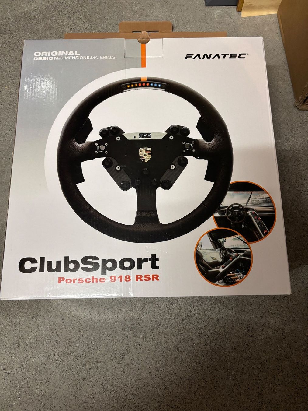 Fanatec Lenkrad Porsche