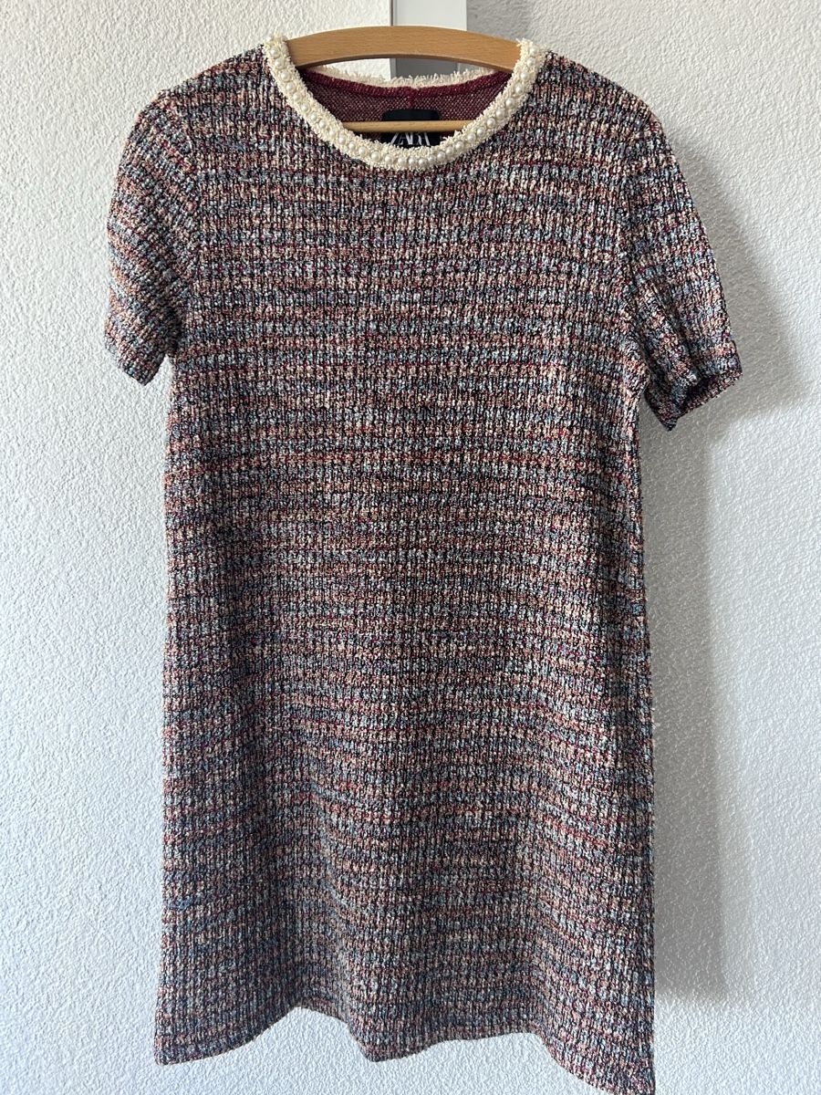 Zara Kleider: Neues Zara Kleid M Tweed elastisch  – Neu und originalverpackt aus St. Gallen von jojan