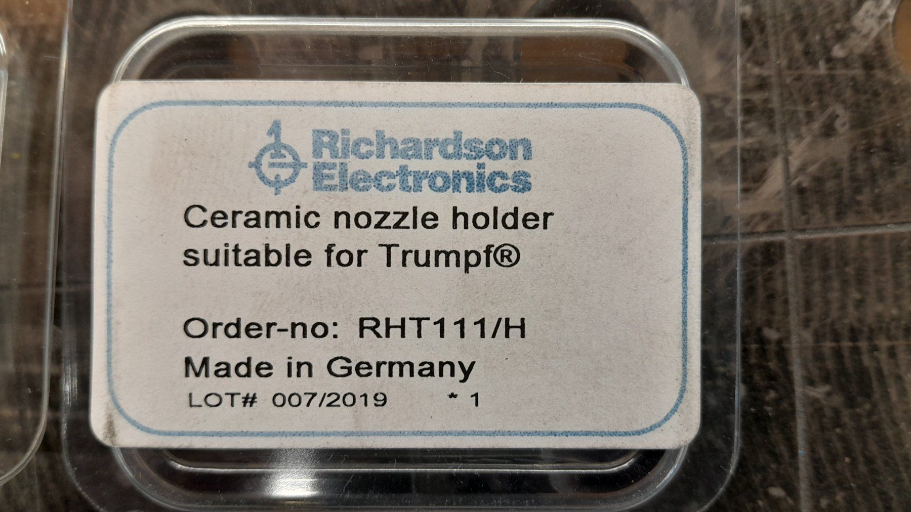 Autres pour métaux et serrurerie: Richardson Electronics Keramik – Neuf avec emballage d'origine à Hildisrieden par eLuterbachAG