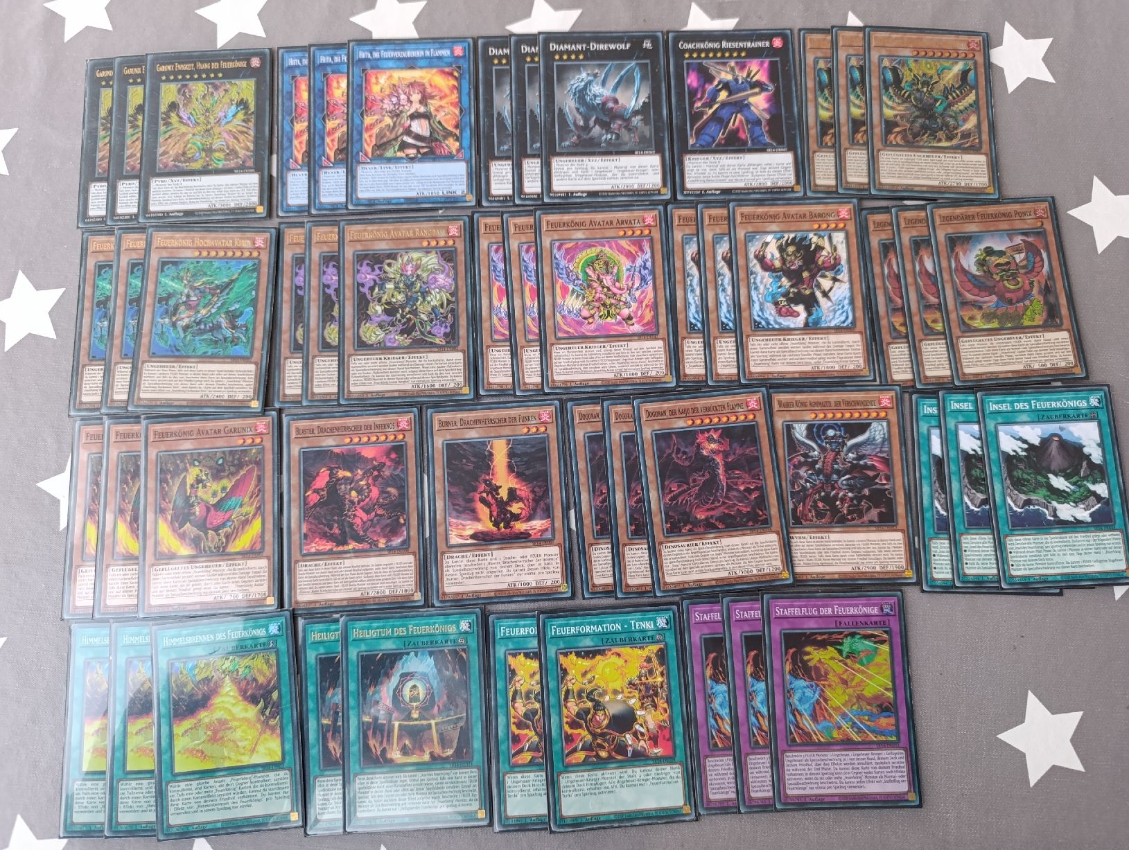Yugioh Carte collezionabili: Feuerkönig Yugioh Deck – Nuovo (secondo la descrizione) da Staufen venduto da bnd_cl5r