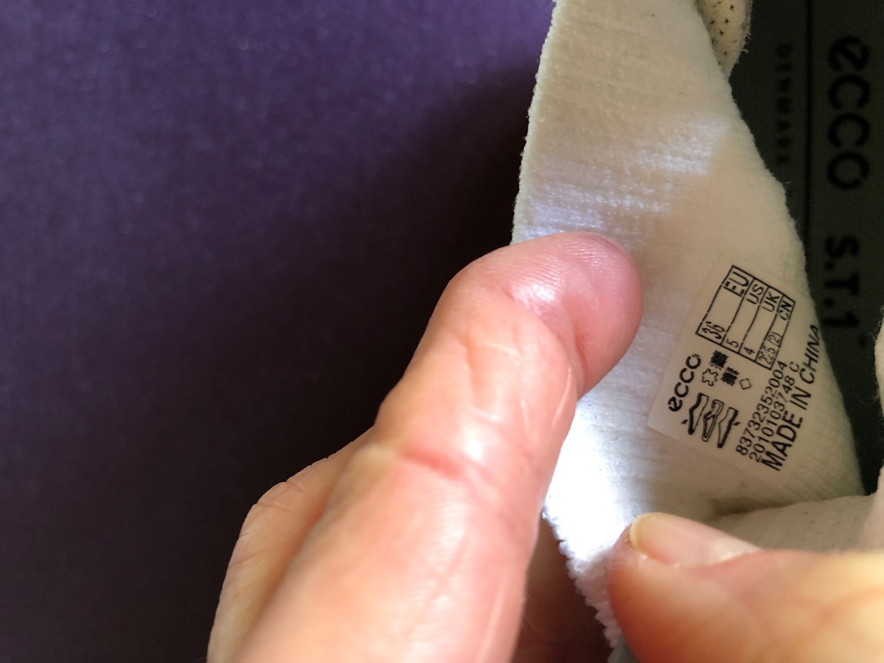 Ecco Scarpe da donna: Sneaker en cuir Ecco – Nuovo (secondo la descrizione) da Cortaillod venduto da clsoooh 6