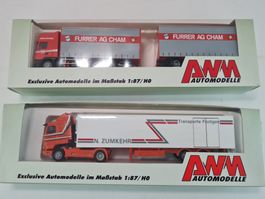 AWM 2er LKW-Set Furrer AG Cham / N.Zumkehr Transport H0 1:87
