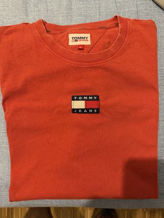 Tommy Jeans T-shirt rossa taglia XL