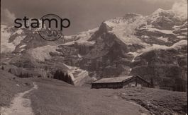 1933 AK Mettle Alp, Mönch u. Jungfrau