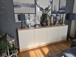 Stylisches Sideboard / Lowboard aus Küchenschränken