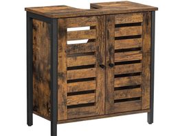 Waschbeckenunterschrank mit Stahlgestell FENRIS