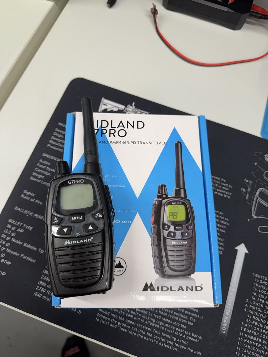 Midland Technique de radiocom: Midland G7 PRO – D'occasion à Sonvico par Harley1365